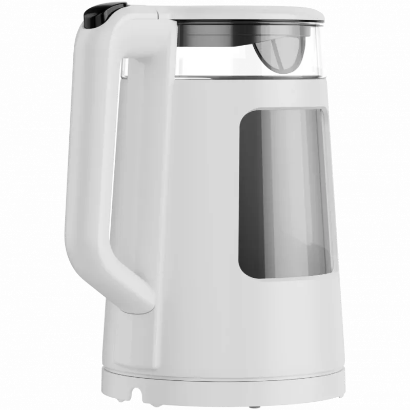 AENO Elektriskā tējkanna EK6: 1850-2200W, 2L, Strix, kvadrātveida korpuss, caurspīdīgs vāks, augstas izturības stikls, LED apgaismojums, automātiska izslēgšanās, aizsardzība pret sausu tvertni