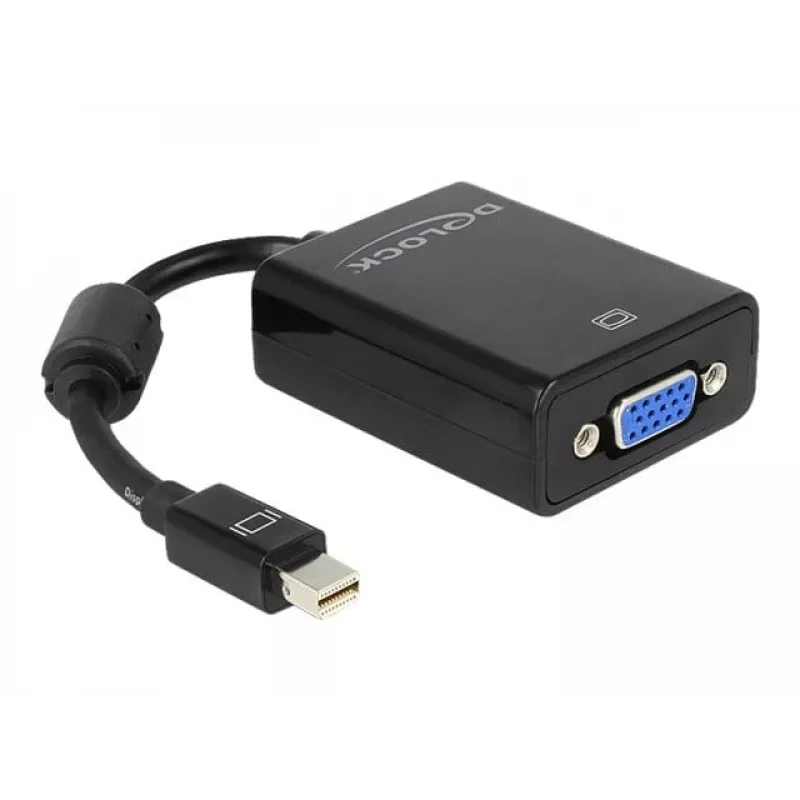Video kabeļa adapteris DeLOCK 65256 Mini DisplayPort uz VGA