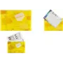 Dokumentu mape Herma Postmappe Zipper A4 PP dzeltena XL formātā A4 dokumentiem