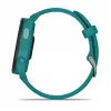 Viedpulkstenis GARMIN Forerunner 165 Music — 43 mm polimēra korpuss, 1,2 collu AMOLED, 4 GB, GPS/GLONASS/Galileo, 5 ATM