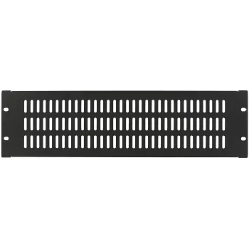 Lanview 3U 48,30cm (19) SKRŪVES TIPA, VENTILĒJAMS (RAB210BL)