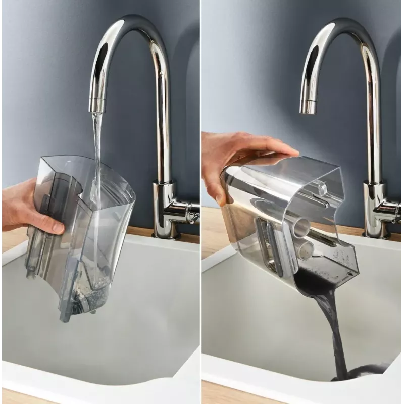 Pārnēsājams traipu tīrītājs Tefal Clean It Compact Pet IZ3020F0 — rokas mīksto mēbeļu un mājdzīvnieku traipu tīrītājs