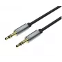 kabelis MiniJack 3.5mm (M) -MiniJack TWIST; Y-C922ABK