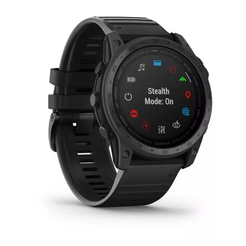 Garmin Tactix 7 3.56 cm (1.4) MIP 51 mm Digitāls 280 x 280 pikseļi Skārienjūtīgais ekrāns Melns Wi-Fi GPS (satelīta)