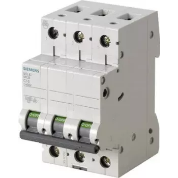 Siemens miniatūrs jaudas slēdzis 400V 6kA 3pol. C 13A 5SL6313-7