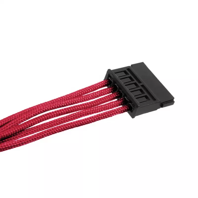 CableMod C-Series Rmi, RMx ModFlex Essentials kabeļu komplekts - sarkans