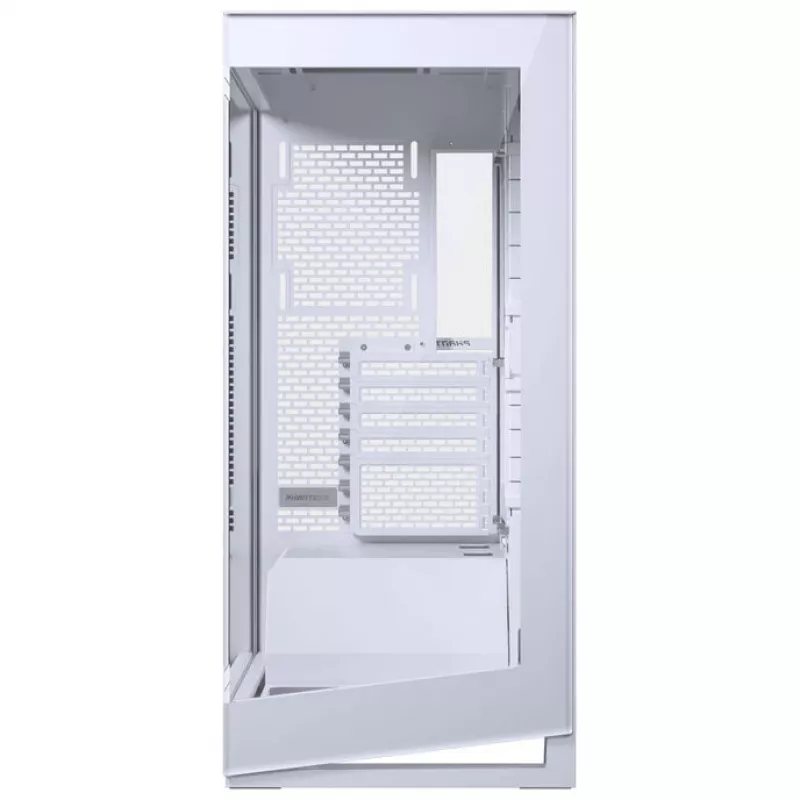PHANTEKS NV-Series NV5 MK2 ATX korpuss, rūdīts stikls, DRGB - matēti balts + 3 gab. M25 Gen2 PWM D-RGB ventilatoru komplekts ar reverso lāpstiņu + 1x parastais ventilators - 120mm