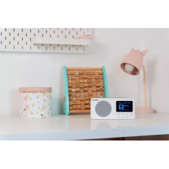 Blaupunkt DR6WH pārnēsājamais radio balts