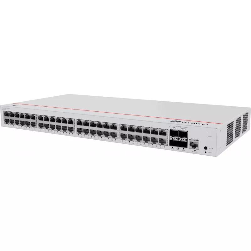 HUAWEI eKit S220 Series S220-48P4X pārvaldāms L2 Gigabit Ethernet (10/100/1000) Power over Ethernet (PoE) 1U pelēks