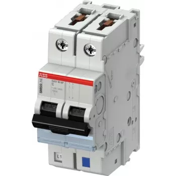 ABB STOTZ-KONTAKT Miniatūrais automātslēdzis 16A C 2p (1p+N) S401M-C16NP (2CCS571103R8164)