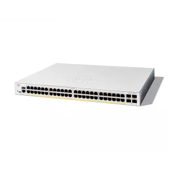 Pārvaldīts komutators Cisco Catalyst 1300-48P-4X 48 pieslēgvietas GE PoE 4x10GE SFP+