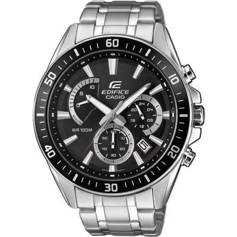 Rokas pulkstenis Casio EFR-552D-1AVUEF Vīriešu Kvarca Nerūsējošais tērauds