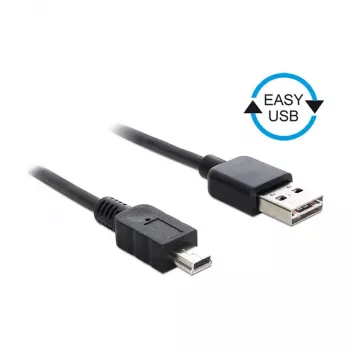 USB kabelis DeLOCK 0,5 m USB2.0-A USB2.0 Mini-B