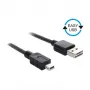 USB kabelis DeLOCK 0,5 m USB2.0-A USB2.0 Mini-B