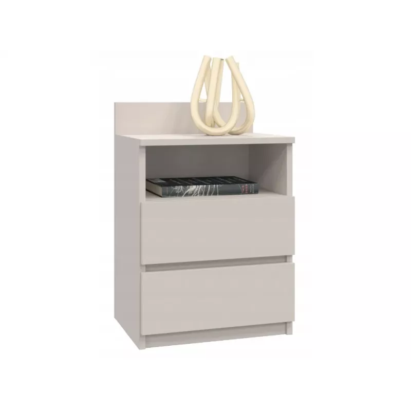 Naktsgaldiņš top e shop Malwa ar 2 atvilktnēm, 40×32×59 cm, Kashmir apdare