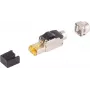 Tīkla savienotājs ShiverPeaks 08-45011 Cat 8.1 bezinstrumentu RJ45 — ekranēts Ethernet spraudnis