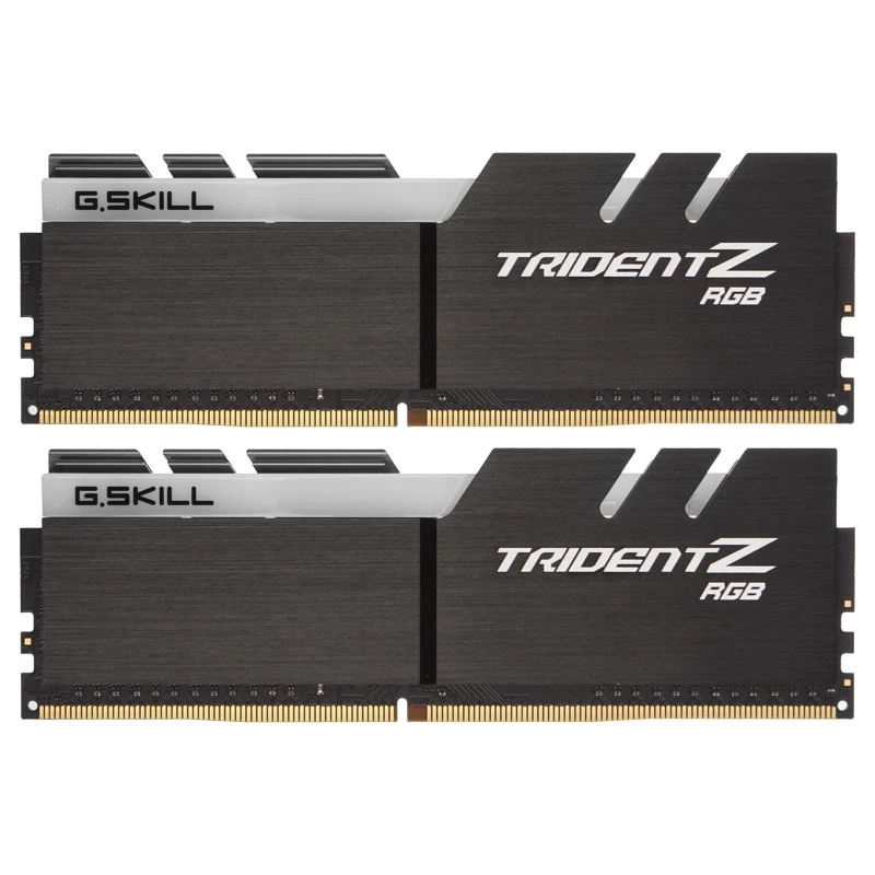 Darbvirsmas RAM modulis G.SKILL DDR4 16GB (2x8GB) 3200 MHz, 288-pin DIMM, 1.35V, radiators, RGB, divkanālu