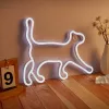 Neona stila dekoratīvā lampa MANTA SNL70WH Style Neon Lights CAT 2 Balticā 70 cm