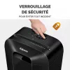 Powershred | LX70 | Melns | 18 L | Kredītkaršu smalcināšana | dB | Papīra apstrāde standarta/izvade 11 lapas vienā reizē | Šķērsgriezuma smalcinātājs | Garantija 24 mēneši