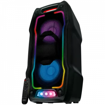 Skaļrunis SVEN PS-730, melns (100W, TWS, Bluetooth, FM, USB, microSD, LED displejs, 4400 mA*h)