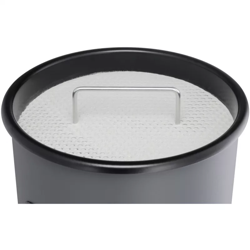 Miskaste Durable 333023 17 l apaļa metāla sudraba