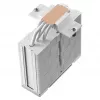 Dzesētājs DeepCool AK400 G2 WH, 120 mm ventilators, maksimālais gaisa spiediens 3.33 mmH2O, 92×132×156 mm, balts