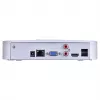 Tīkla video reģistrators DAHUA NVR2108-I2 — 8 kanālu NVR, maks. 4096×2400, SATA III līdz 10 TB, 1U, balts