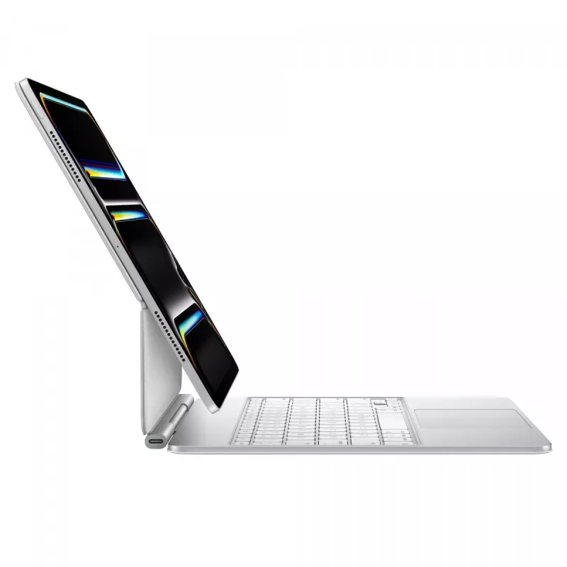 Apple Magic tastatūra iPad Pro 13 collu M4 bezvadu QWERTY balta