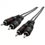 Audio kabelis Schwaiger CIK5450 5m 2xRCA tēviņš melns