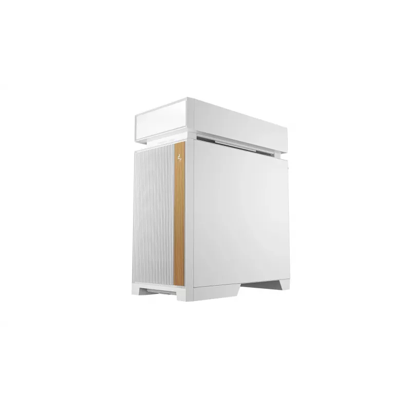 PC korpuss DeepCool CL660 WH Balts — ATX/Micro-ATX/Mini-ITX, rūdīts stikls, atbalsta ATX/PS2/SFX/SFX‑L barošanas blokus