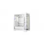 PC Case DeepCool CG580 4F V2 Midi Tower balta — ATX, rūdīts stikls, 3x120mm sānu ventilatori, 360mm sānu radiatora atbalsts