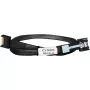 ICY DOCK MB414L-B MCIO 4i SFF-TA-1016 uz MCIO 4i SFF-TA-1016 kabelis, 0,5 m