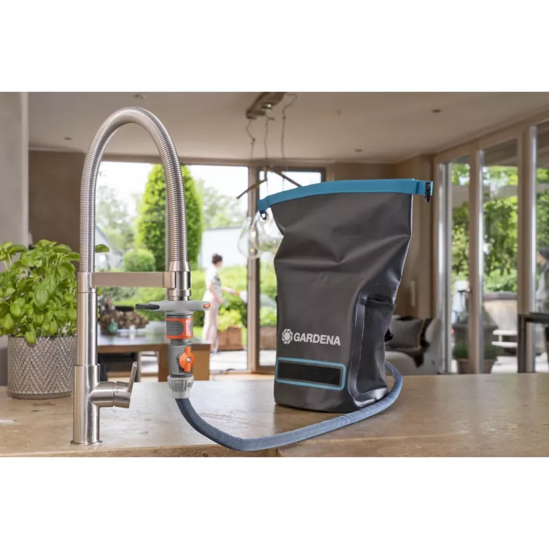 Gardena Liano dārza šļūtene 10 m PVC Melna Pelēka Virszemes