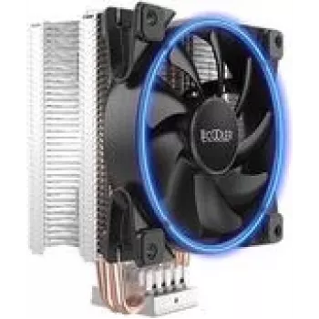 CPU dzesētājs PCCOOLER GI-X4 V2 120mm Blue — gaisa dzesētājs, viens ventilators, saderīgs ar standarta PC ligzdām