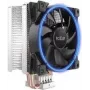 CPU dzesētājs PCCOOLER GI-X4 V2 120mm Blue — gaisa dzesētājs, viens ventilators, saderīgs ar standarta PC ligzdām
