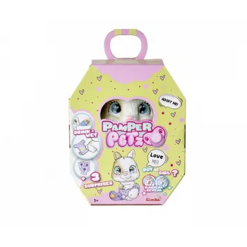 Mīkstā rotaļlieta SIMBA Pamper Petz Rabbit (Diaper Gang) modelis 105953052, mīksts pildīts dzīvnieks