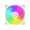 Cooler Master MasterFan MF120 Halo2 White Edition 120mm ARGB korpusa ventilators