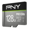 MicroSDXC zibatmiņas karte PNY PRO Elite 128 GB UHS-I modelis P-SDU128V31100PRO-GE