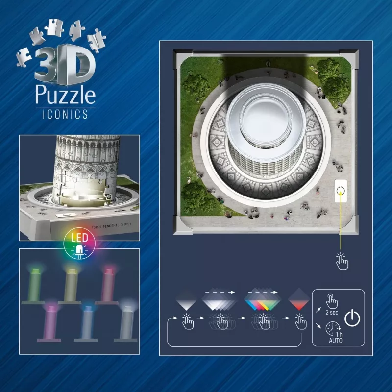 3D puzle Ravensburger 12008028 216 gab. Ēkas