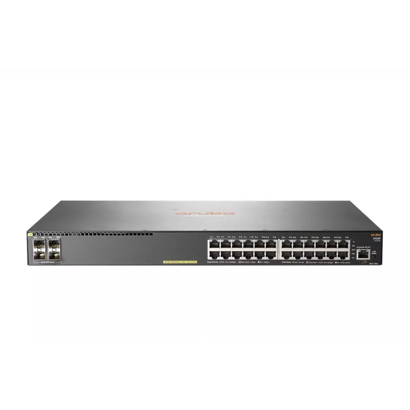 HPE Aruba Networking 2930F 24G PoE+ 4SFP Slēdzis