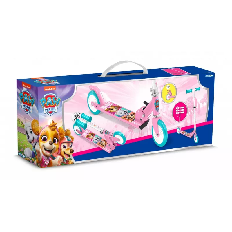 Pulio 2-riteņu skrejritenis Paw Patrol rozā Stamp