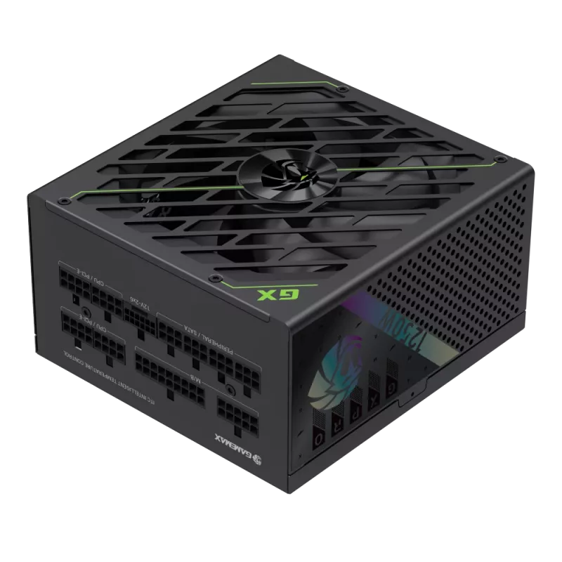 Gamemax barošanas bloks, 80 PLUS, Gold | GX PRO 1250G | 1250 W | Pilnībā modulārs