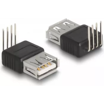 DeLOCK adapteris USB 2.0 Type-A ligzda uz 4 pin 90° leņķis