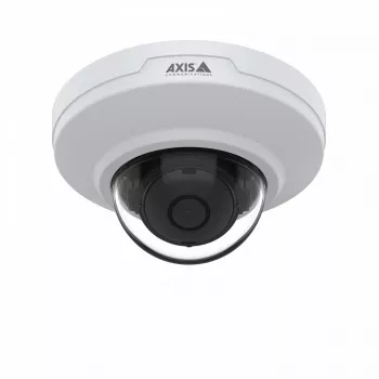 Axis M3088-V 02375-001 IP drošības kamera, mini kupols, 8 MP, iekštelpām, IK08 pret vandālismu izturīga, balta