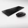 CHERRY Stream Desktop Recharge tastatūra Pele iekļauta Universāls RF Wireless Nordic Melna