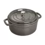 Staub Cocotte 3,8 L apaļa čuguna kastroļa cepamtrauks