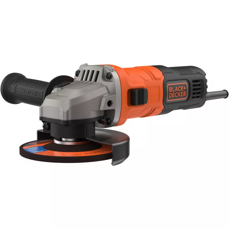 Leņķa slīpmašīna BEG010 (oranža/melna, 710 W, 115 mm)