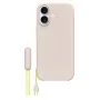 Apple Beats iPhone 17 Kickstand Case ar MagSafe un kameras vadību, Limestone, MGTL4LL/A