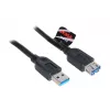 USB 3.0 kabelis Akasa AK-CBUB02-15BK 1,5 m melns