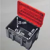 Ciets maciņš Einhell E-Case M melns/sarkans 2,85 kg